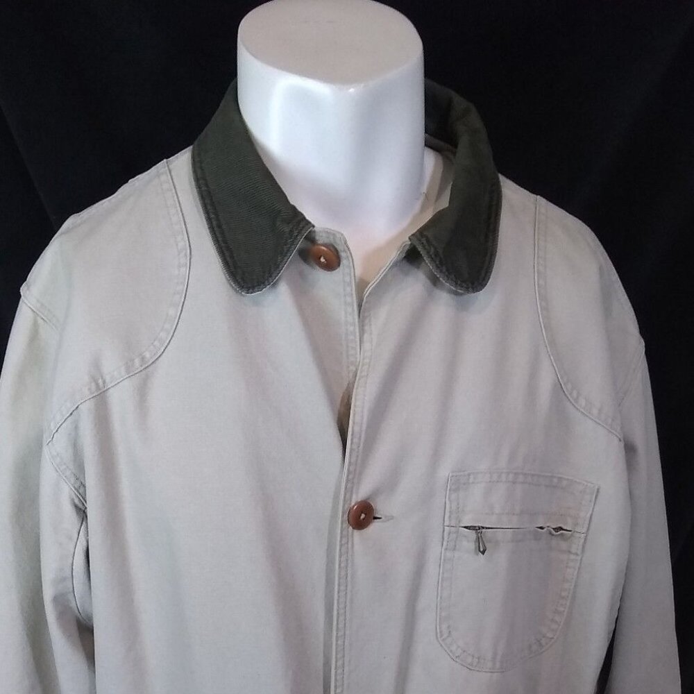 L.L.Bean Outerwer chore barn coat Jacket Heavy Lined Mens